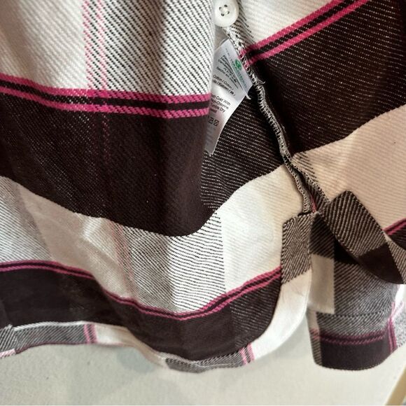 J. Crew size 6 Buffalo Check Plaid Shacket - Picture 8 of 8